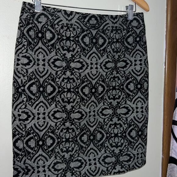 Ladies ANN TAYLOR Poly Wool lined Skirt size 8p like new - Picture 3 of 8